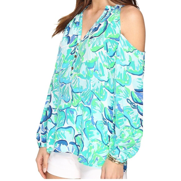 Tops - Lilly Pulitzer Sunny Shoulder Elsa Top
